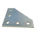 Channel Flat Plate, Silver