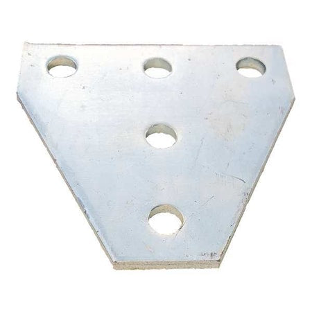 Channel Flat Plate, Silver
