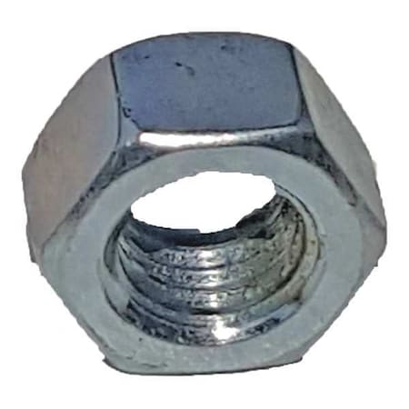 Channel Hex Nut, 1/2 In, Silver, PK25