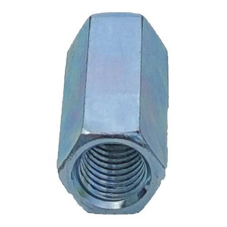 Conduit Fitting Coupling, Threaded, Steel, Galvanized, Gray
