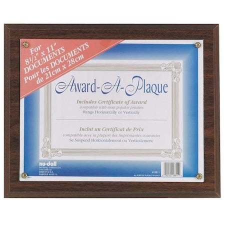 Award-A-Plaque Walnut