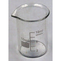 Beaker, Low Form, Glass, 10mL, PK12