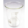 Beaker, Low Form, Glass, 2000mL, PK4