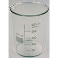 Beaker, Low Form, Glass, 250mL, PK12