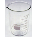 Beaker, Low Form, Glass, 400mL, PK6