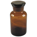 Reagent Bottle, Amber, Wide, 30 mL, PK8