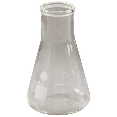 Erlenmeyer Flask, Narrow Neck, 50 mL, PK12 (Formerly Lab Safety Supply)