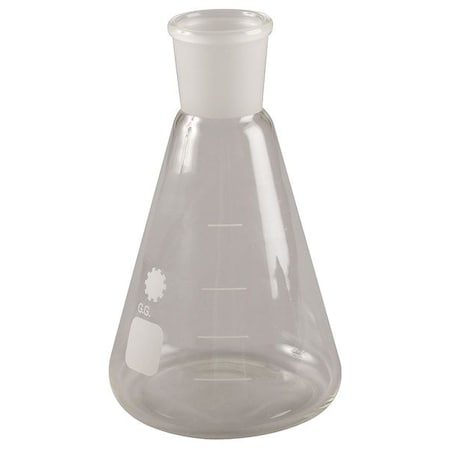 Conical Flask, Ground Mouth, 150 mL, PK12 (Formerly Lab Safety Supply)