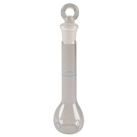 Volumetric Flask, Class A, Glass, 25mL, Pk12 (Formerly Lab Safety Supply)