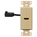 Video Wall Plate and Jack, HDMI, Ivory