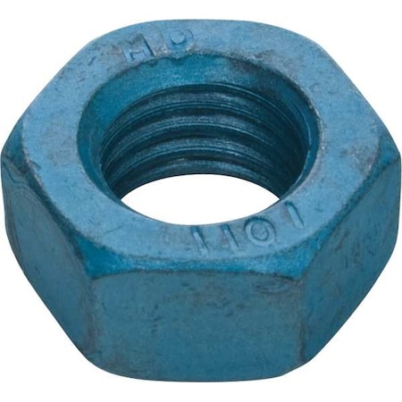 Hex Nut, M12-1.75, Alloy Steel, Class 10, Blue Phosphate, 10 mm Ht, 25 PK