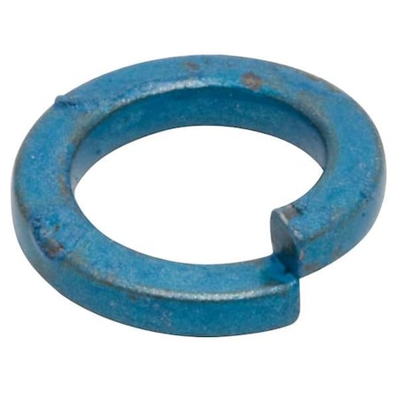 Split Lock Washer, For Screw Size M12 Steel, Metric Blue Finish, 100 PK
