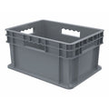 Solid & Stackable Straight Wall Storage Container, 6.7 gal, 15-3/4 in L x 11-3/4 in W x 8-1/4 in H