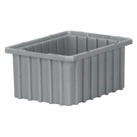Industrial Grade Polymer, Divider Box, Gray, 10 7/8 in L, 5 in H