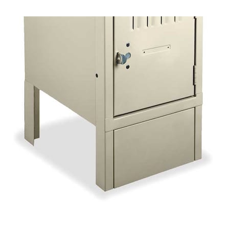 Locker Front Base, Front, Sand, 6"x12"x12"