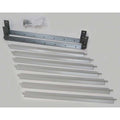 Vertical Louver Kits,Gray,16-11/16"" H