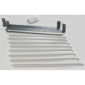 Vertical Louver Kits, Gray, 19-3/16" H