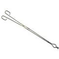 Crucible Tongs, 20 In, Nickel Plated Steel