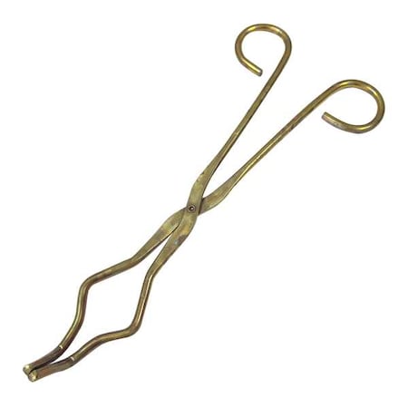Crucible Tongs, 9 In, Brass