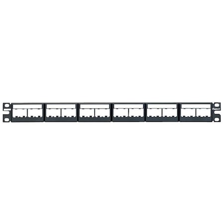 Patch Panel, Mini-Com, Rack Mt, 24 Port