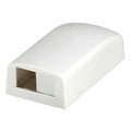 Surface Mount Box, Mini Com, 2Port, Ivory