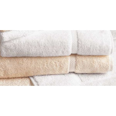 Bath Towel,White,27x50,PK12
