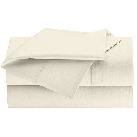 Sheet,XL Twin,Bone,9"" Pocket,39"" W,PK6