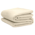 Blanket,King,108x90 In.,Ivory,Pk4