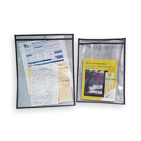 Shop Ticket Holder, Clear, 12" H, PK25