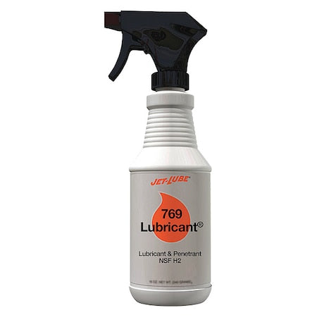 Lubricant, 16 oz., Spray Bottle, Yellow