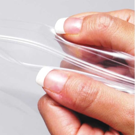 Reclosable Bag, Zip Seal, 18 in L, 13 in W, 4 mil Thick, Low Density Polyethylene (LDPE), Clear