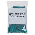 Reclosable Bag, Zip Seal, 4 in L, 3 in W, 2 mil Thick, Low Density Polyethylene (LDPE), Clear