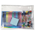 Reclosable Bag, Slide Seal, 11 in L, 14 in W, 3 mil Thick, Low Density Polyethylene (LDPE), Clear