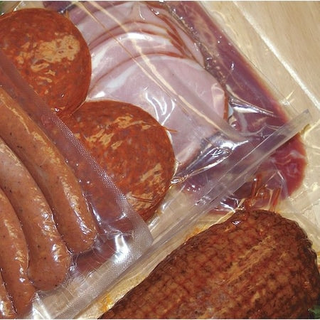 Vacuum Sealer Bags, 13" x 10", 3 mil, Clear, Heat Seal, 1000 PK