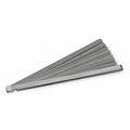 Feeler Gauge Set, 12 in L x 1/2 in W Blades, Includes Steel Holder, 25 pc