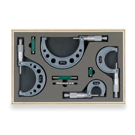 Micrometer Set, 0-4 In