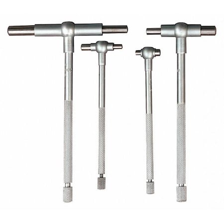 Telescoping Gauge Set, Number of Pieces 4
