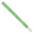 Wristbands, 3/4" x 10", Green, PK500