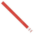 Wristbands, 3/4" x 10", Red, PK500