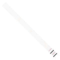 Wristbands, 3/4" x 10", White, PK500