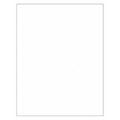 Tape Logic Weather-Resistant Laser Labels, 8 1/2" x 11", White, PK100