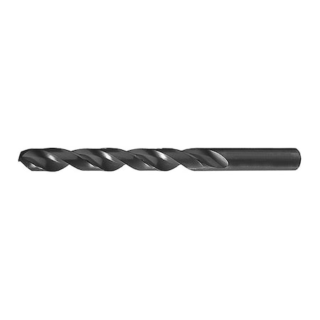 F HSS Black Oxide 135 Deg. Jobber Length Drill Bit