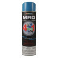 Spray Paint, Safety Blue, Safety Blue, Gloss, Solvent, 16 oz