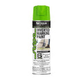 Inverted Marking Paint, 17 oz., Fluorescent Green, Water -Based
