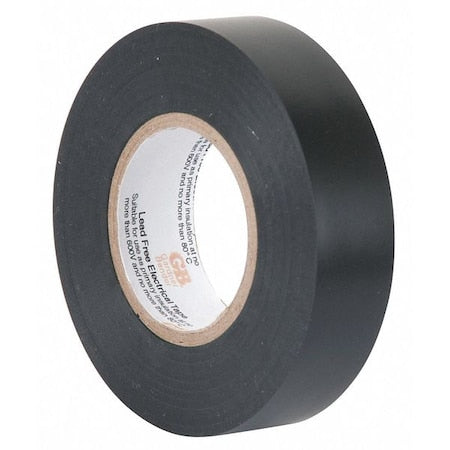 Electrical Tape, Roll, Black, 66 ft.