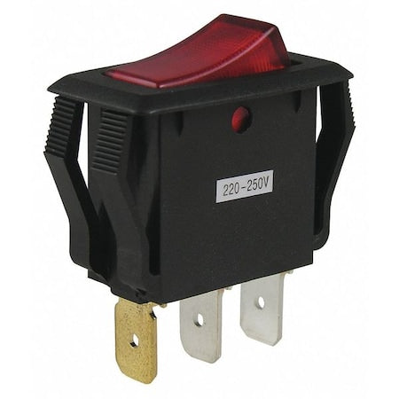 Lighted Appliance Rocker Switch, SPST