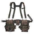Tool Belt, Suspension Rig, Camo, 600 Poly Ripstop Fabric, 28 Pockets