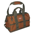 Tool Bag, 16 Pocket, 16" x 9" x 12", Double Wall 600 Poly Ripstop Fabric, 16 Pockets