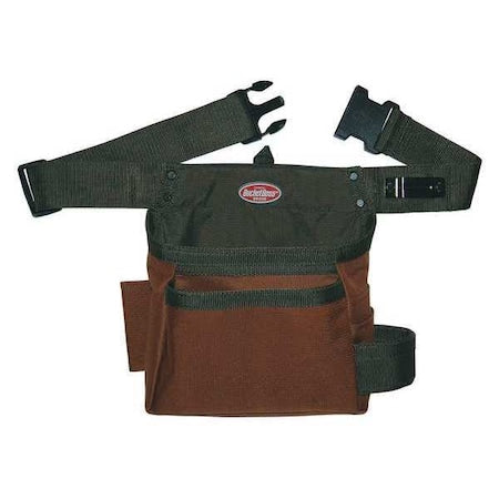 Tool Pouch, Handymans Holster, 5 Pocket, 600 Poly Ripstop Fabric, 5 Pockets