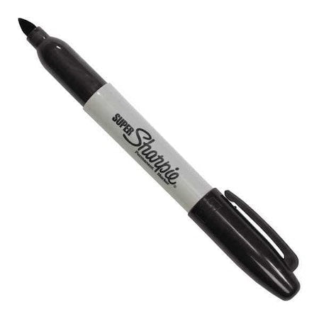 Super Sharpie Markers, Black, PK12